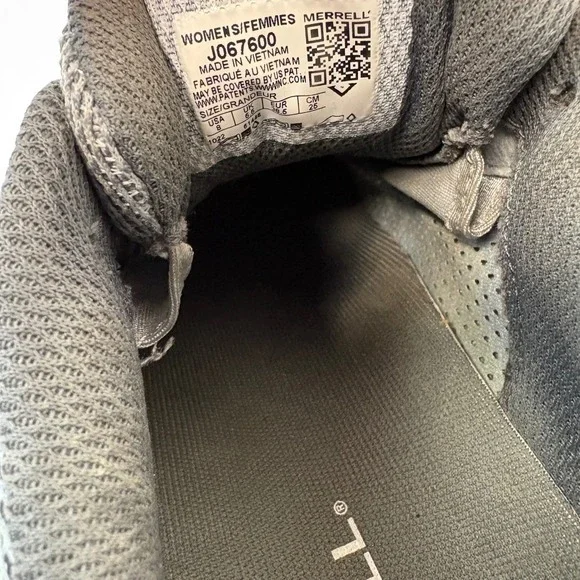 Merrell Antora 3 GORE-TEX Womens 8 Trail Running Shoes Highrise Gray J067600 - Picture 8 of 8